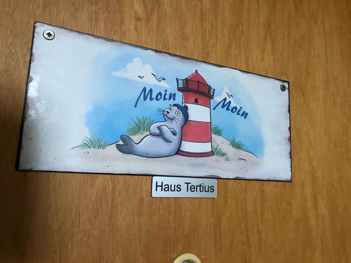 בוסום Haus Tertius - Strand- Und Hafennahe Ruhige Ferienwohnung מראה חיצוני תמונה